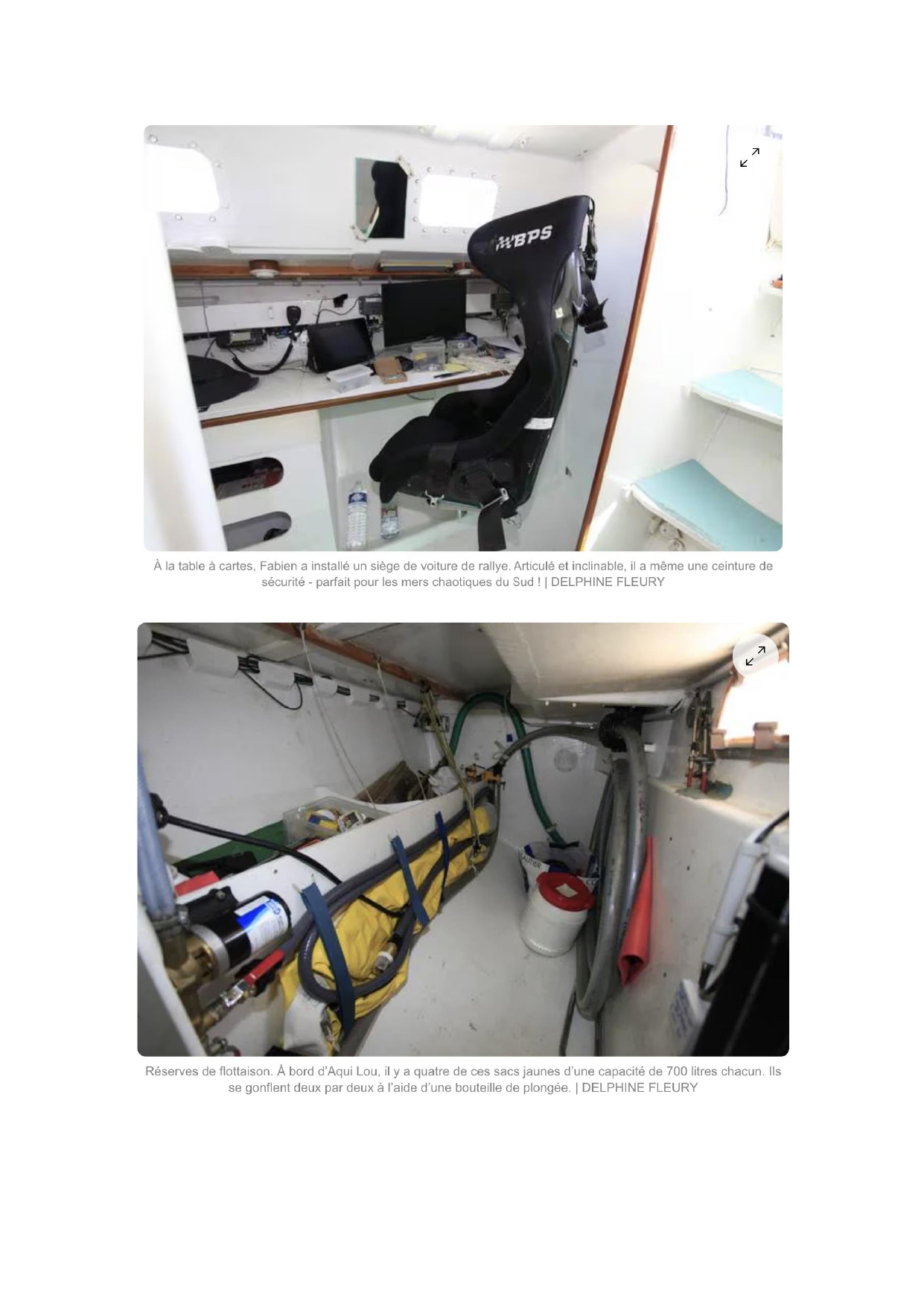 Article du journal Voile et Voilier 09/2024